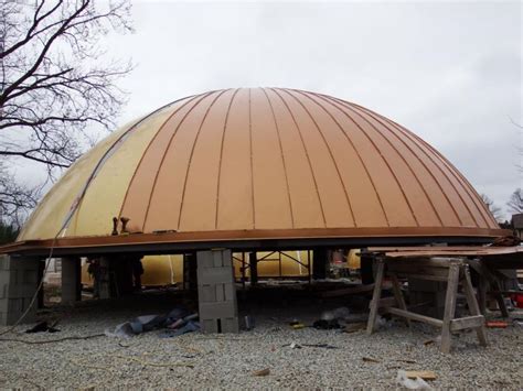 sheet metal dome layout|dome metal building kits.